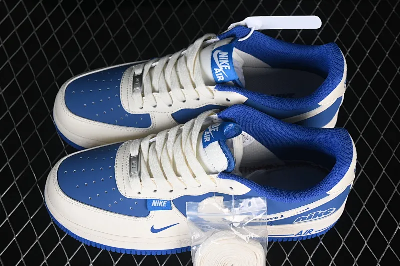 All categories Nk Air Force 1 Air Force series Nk Air Force 1 Low Air Force low-top Nike Air Force 1'07 Low joint white and blue Air Force 1 low-top casual sneakers XD9314-612